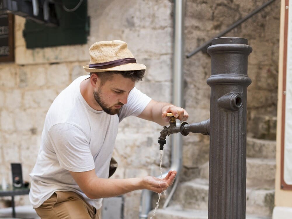 análisis de fuentes de agua potable
