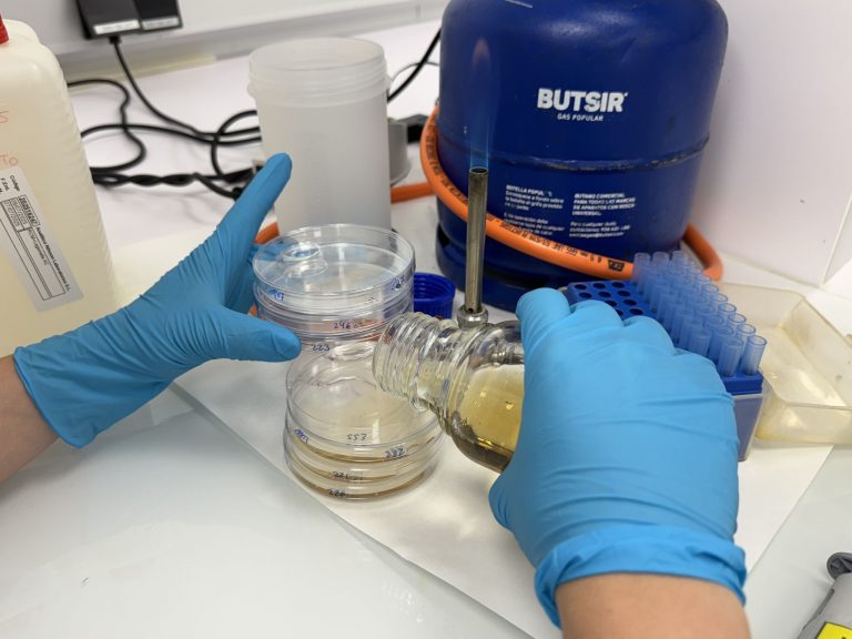 esterilización de laboratorio