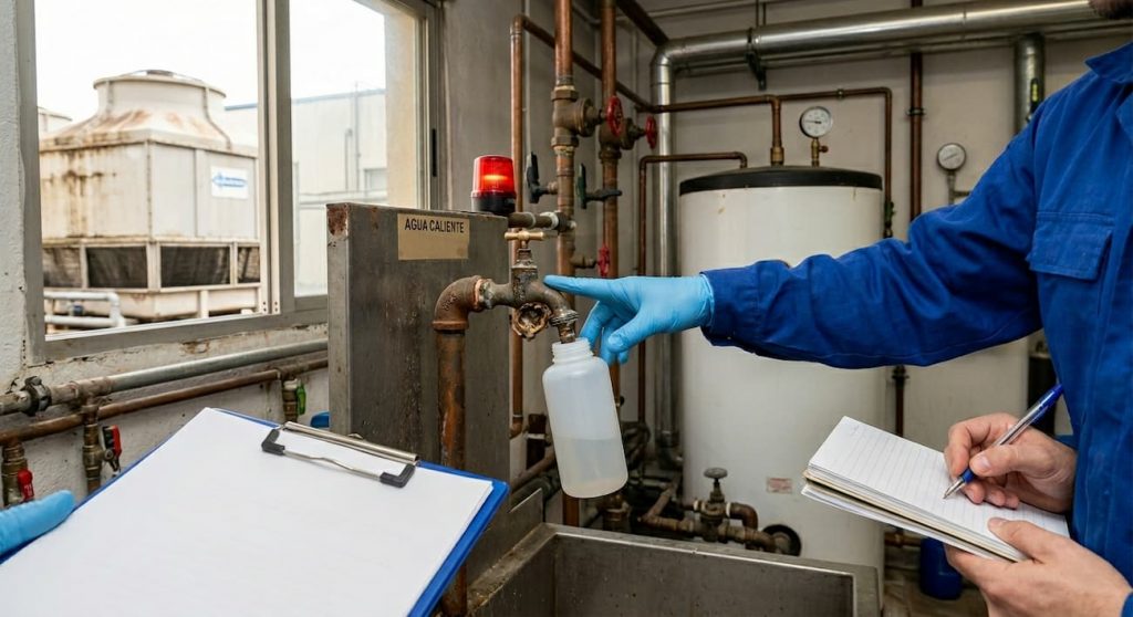 Errores en la toma de muestras de Legionella que invalidan un análisis (guía completa)