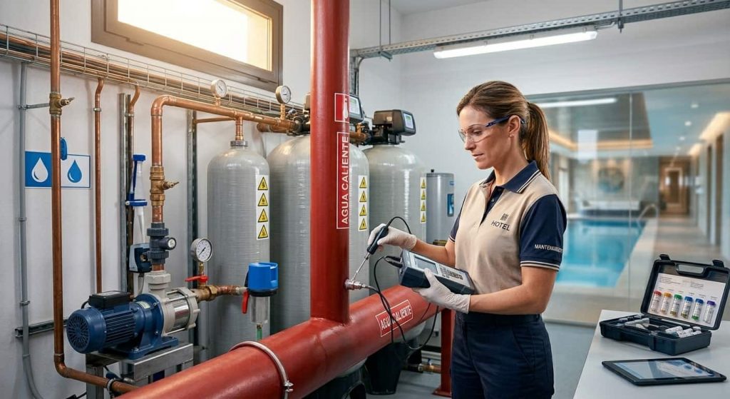 Control de Legionella en hoteles