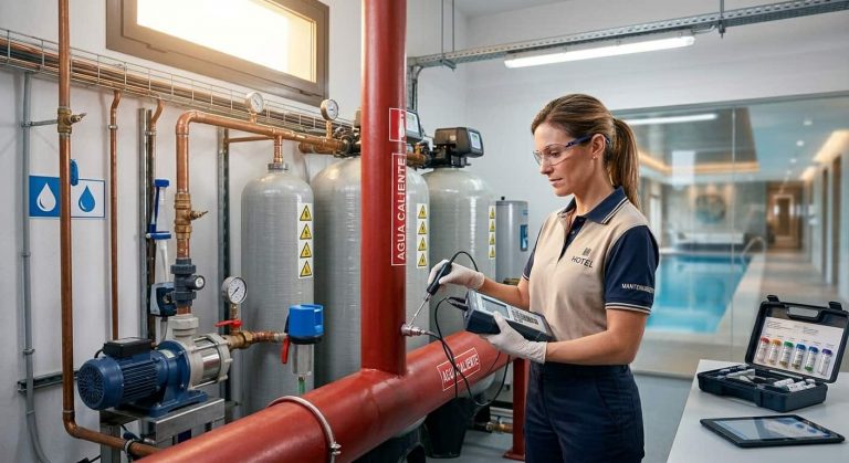 Control de Legionella en hoteles