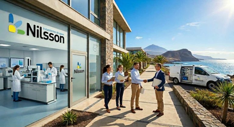 Nilsson Laboratorios refuerza su presencia en Canarias con laboratorio acreditado, equipo comercial y servicio integral de control del agua