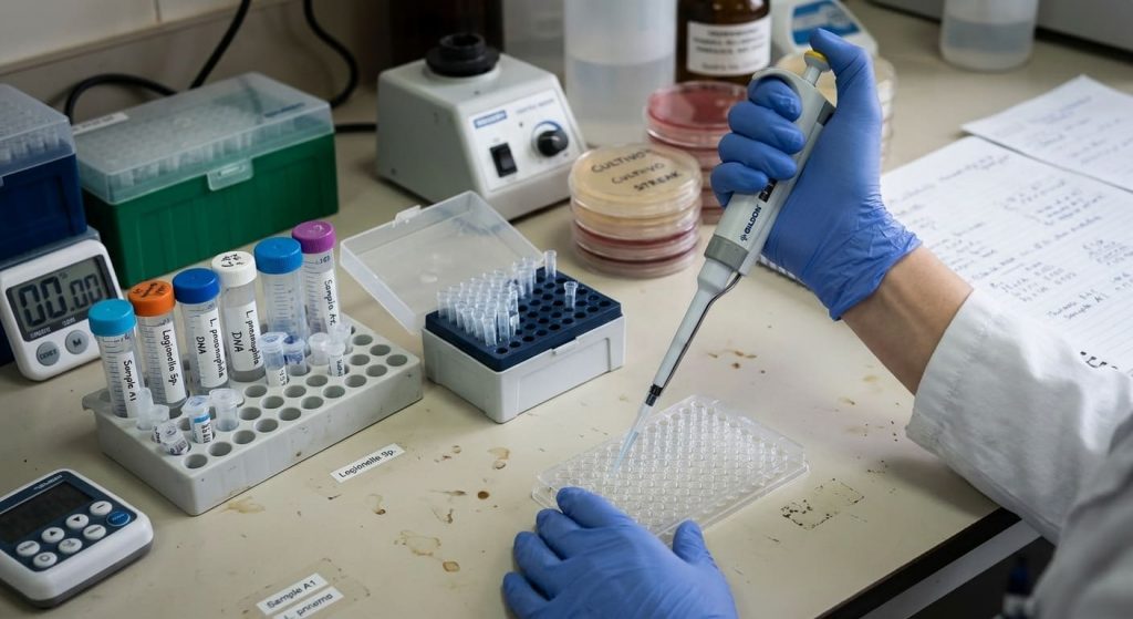 calidad del agua en la proliferación de Legionella