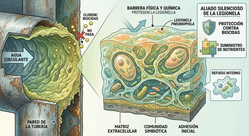 biolfilm legionella
